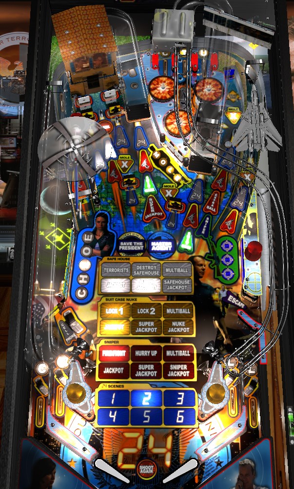 24 playfield. Taken from VPX by Thalamus