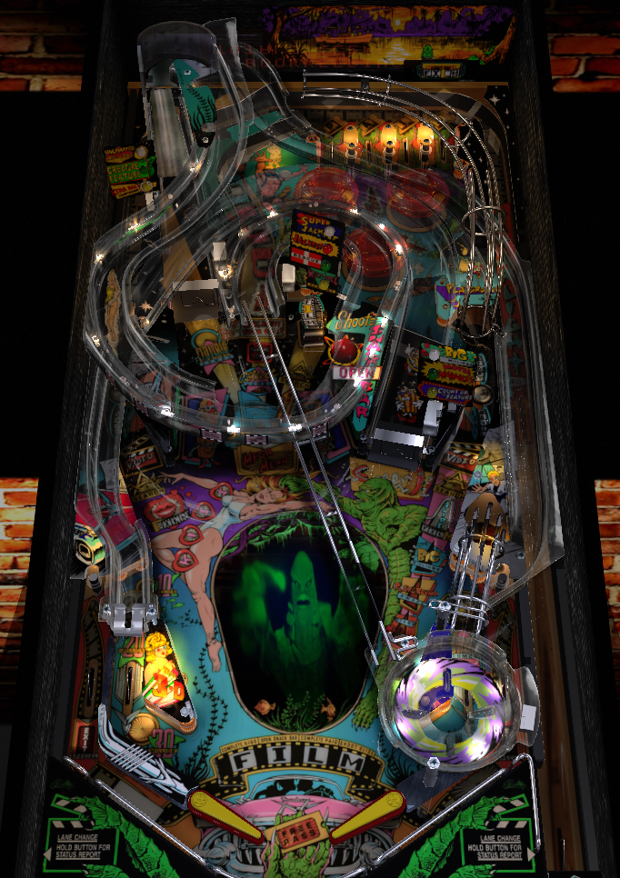 CFTBL playfield. Taken from VPX by fuzzel and flupper