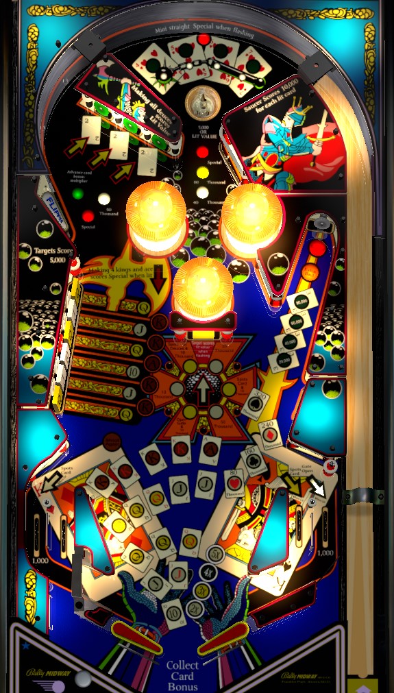 Kings of Steel playfield. Taken from VPX by chinzman93