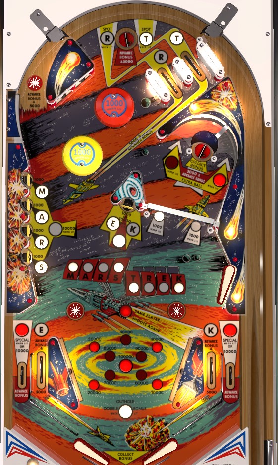 Mars Trek playfield. Taken from VPX by Klodo81 and JPSalas