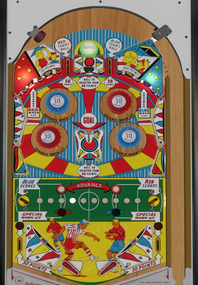 Soccer playfield. Taken from VPX by Loserman76